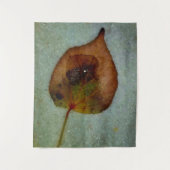 Regenfall auf der linken Seite Wandteppich (Vorderseite)