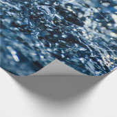 Regenfall Geschenkpapier (Ecke)