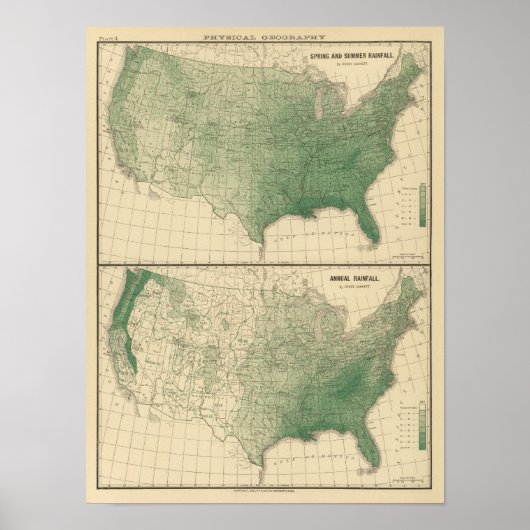 Regenfall Poster (Vorne)