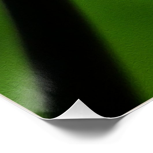 Regenfall Poster (Ecke)