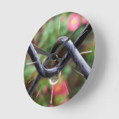 Regenfall Runde Wanduhr (Winkel)