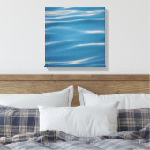 Regenfälle am Lake Michigan Leinwanddruck (Insitu (Schlafzimmer))