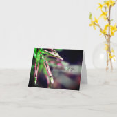 Regenfälle auf der linken Seite des Denkens auf de Karte (Gelbe Blume)