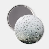 Regenfälle auf der Windschutzscheibe in Kalifornie Magnet (Vorderseite/Rückseite)