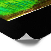 Regenfälle Poster (Ecke)