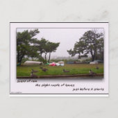 Regenfälle Postkarte (Vorderseite)