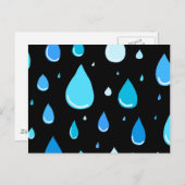 Regenfälle Postkarte (Vorne/Hinten)