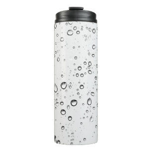 Regenfälle Regen nasse Tropfen Thermosbecher