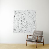 Regenfälle Regen nasse Tropfen Wandteppich (Beispiel (Horizontal))