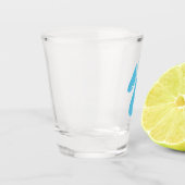 Regenfälle Shotglas Schnapsglas (Links)