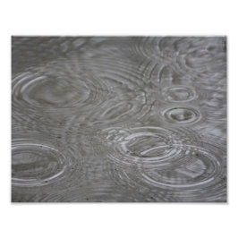 Regenfälle und Kreise Fotodruck