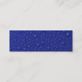 Regenfälle - Visitenkarte (Rückseite)