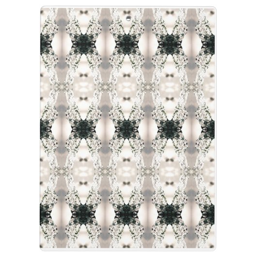 Regenfallmuster Klemmbrett (Rückseite)