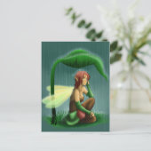 Regenfee Postkarte (Stehend Vorderseite)