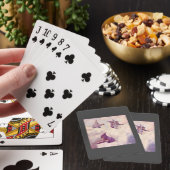 Regenfeen, die Regen machen Spielkarten (In Situ)