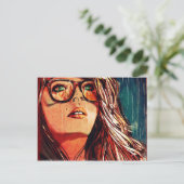 Regenfeuer Postkarte (Stehend Vorderseite)