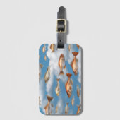 Regenfisch Gepäckanhänger (Vorderseite Vertikal)