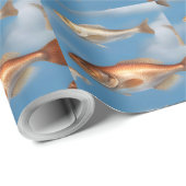 Regenfisch Geschenkpapier (Rolleneckpunkt)