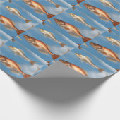 Regenfisch Geschenkpapier (Ecke)