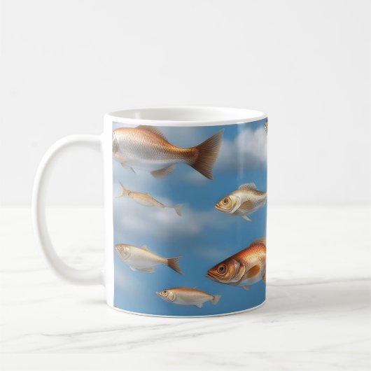 Regenfisch Kaffeetasse (Links)