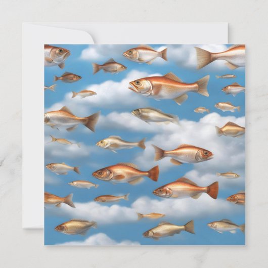 Regenfisch Karte (Rückseite)