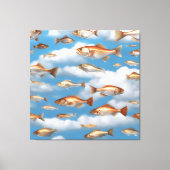 Regenfisch Leinwanddruck (Vorderseite)