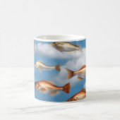 Regenfische Kaffeetasse (Mittel)