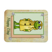 Regenfrosch Magnet (Horizontal)