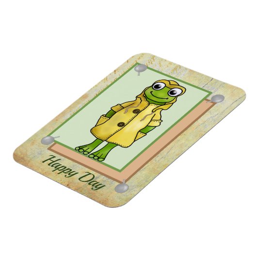 Regenfrosch Magnet (Linke Seite)