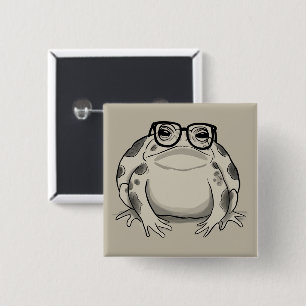 Regenfroschliebhaber Wüstenregen Geschenk Lustiges Button