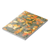 regengefallene Blätter Notizblock (Rotiert)