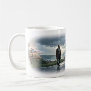 Regengeschichten-Mug von Küstenkreuzungen Kaffeetasse