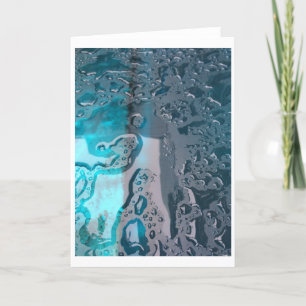 Regengewaschenes Electric Blue, Karte