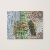 Regengnome-Puzzlespiel Puzzle (Horizontal)