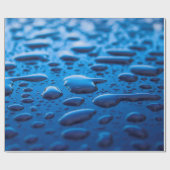 Regengüsse Regengüsse Geschenkpapier (Flach)