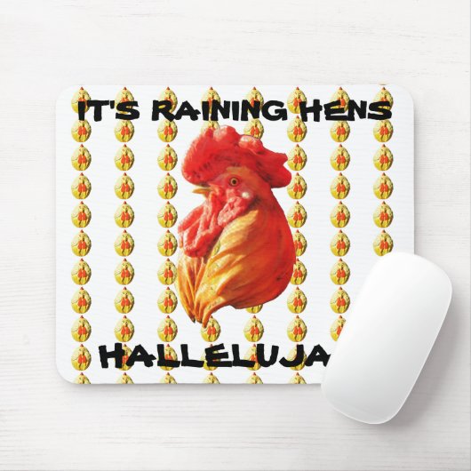 Regenhühner! Mousepad (Mit Mouse)