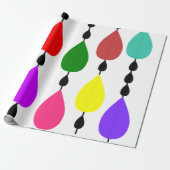 Regenketten Geschenkpapier (Ungerollt)