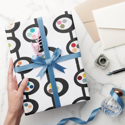 Regenketten Geschenkpapier (Schenken)