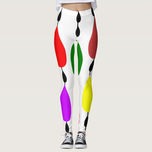 Regenketten Leggings (Vorderseite)