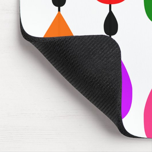 Regenketten Mousepad (Ecke)