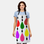 Regenketten Schürze (Getragen)