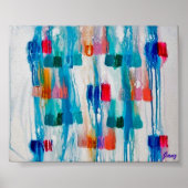 Regenlicht Poster (Vorne)