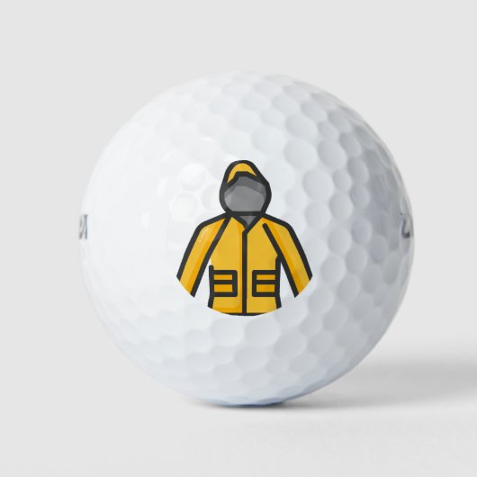 Regenmantel Golfball (Vorderseite)