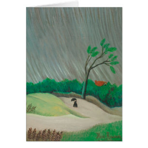 Regenmorgen Henri Rousseau, Vintage Fine Art