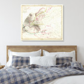 Regenmuster in Europa Leinwanddruck (Insitu (Schlafzimmer))