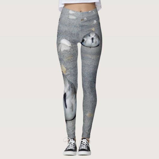 Regenpfeiferstrand-Leggings Leggings (Vorderseite)