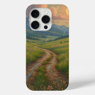 Regenreicher Morgen am Berg Case-Mate iPhone Hülle