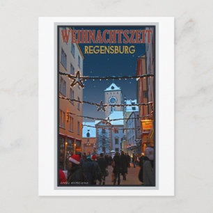 Regensburg Altes Rathaus Postkarte