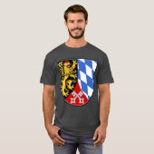 Regensburg-Bayerische Wappen T-Shirt (Vorne ganz)
