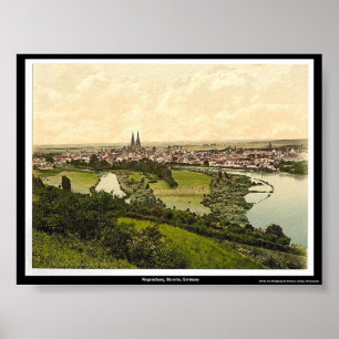 Regensburg, Bayern, Deutschland Poster